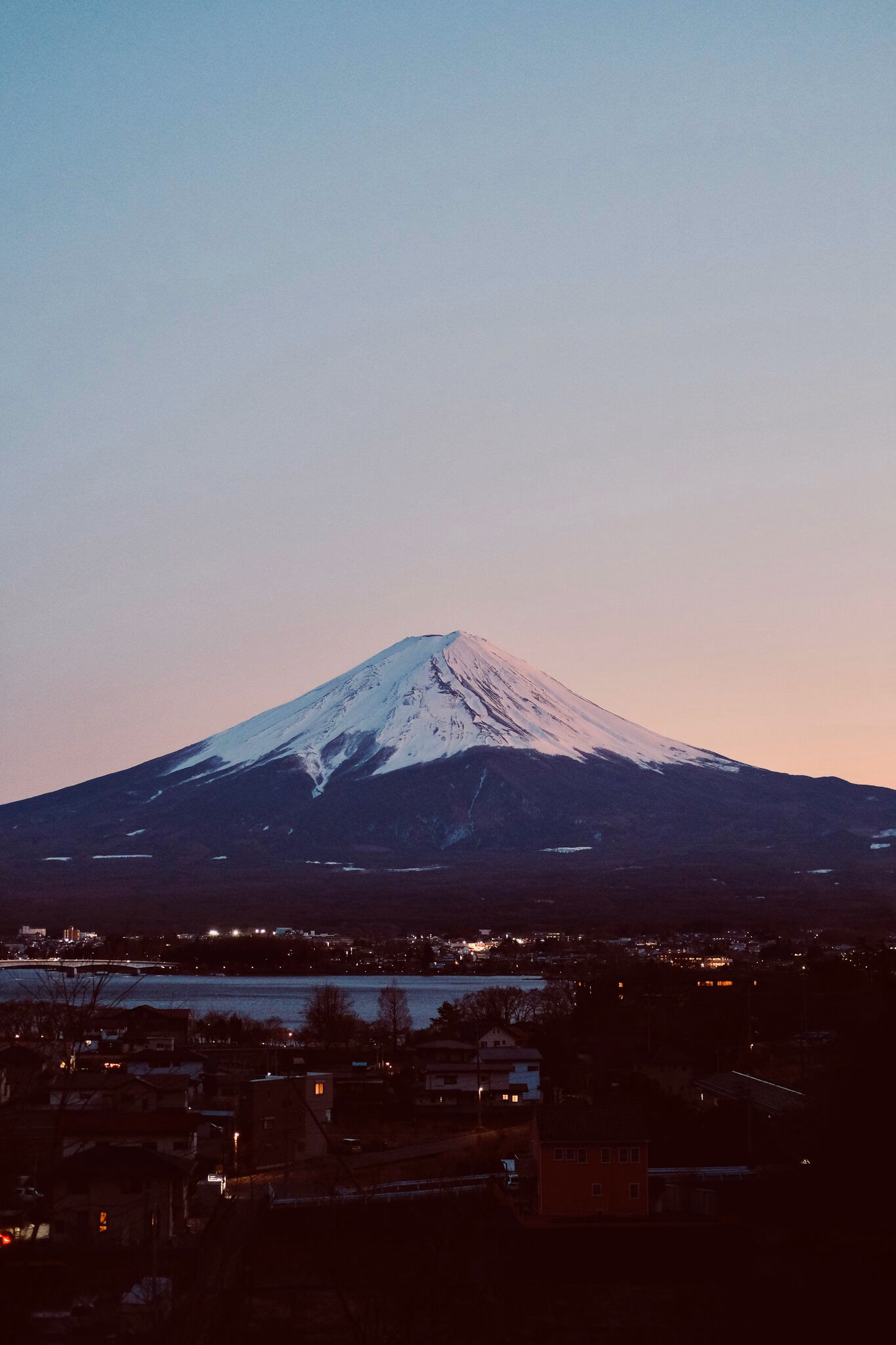 Fuji-Sama at Dusk